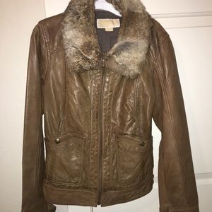 MK Leather jacket